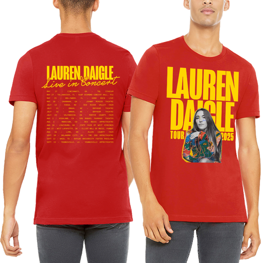 Live in Concert 2025 Tour Tee