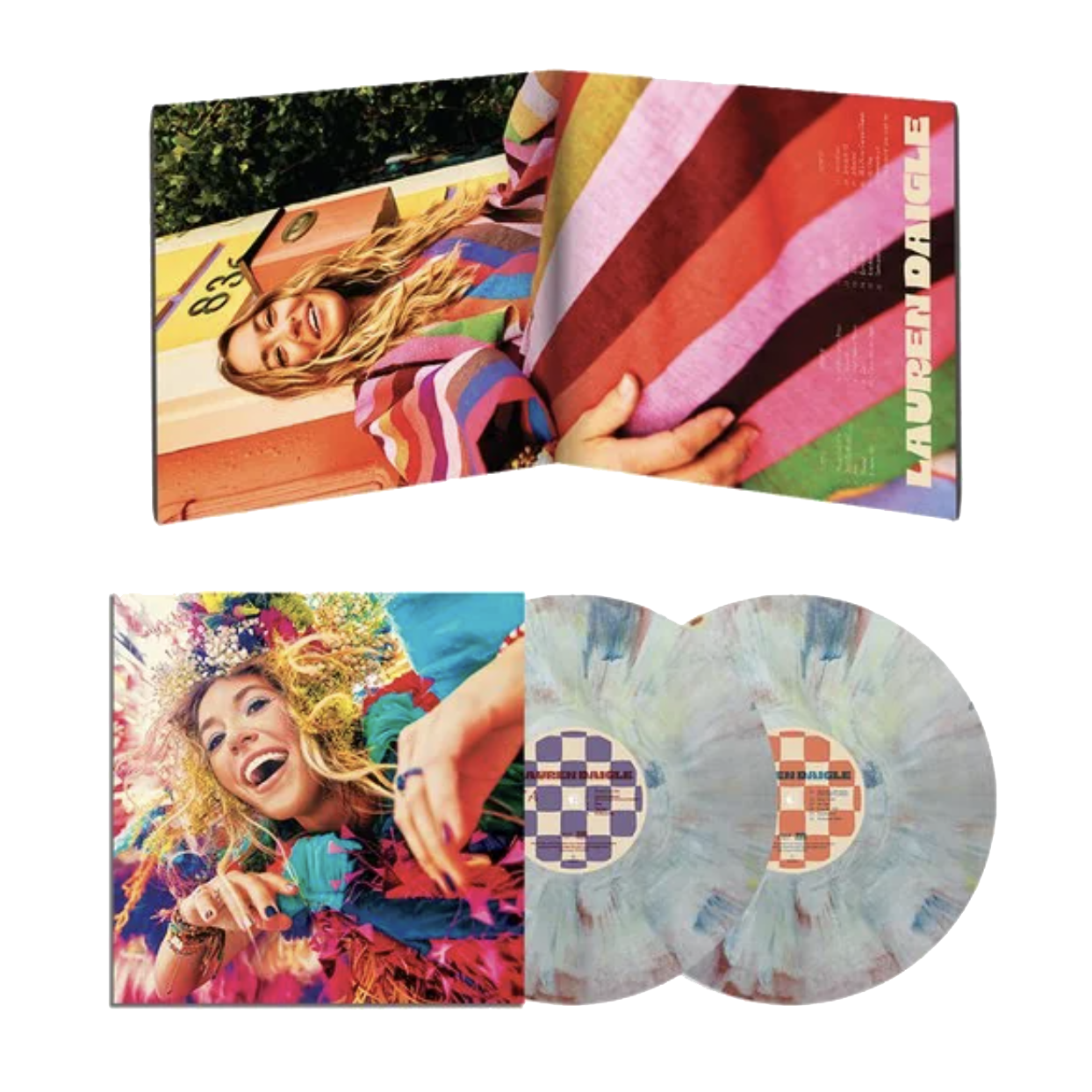 Lauren Daigle Standard Rainbow Spray Vinyl