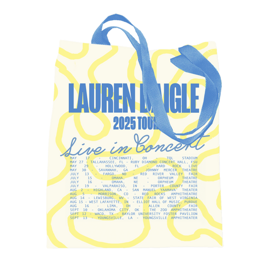 Live in Concert 2025 Tour Tote