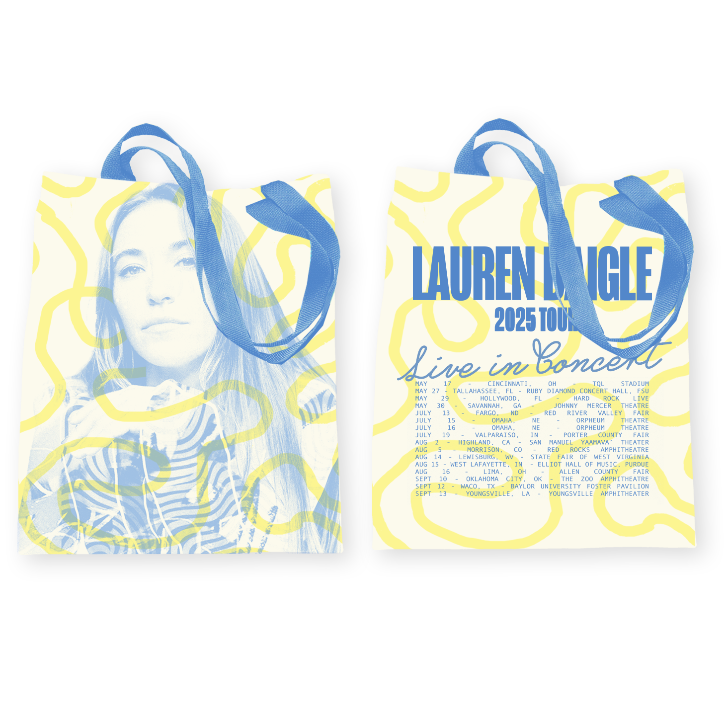 2025 Lauren Daigle Live in Concert Tote