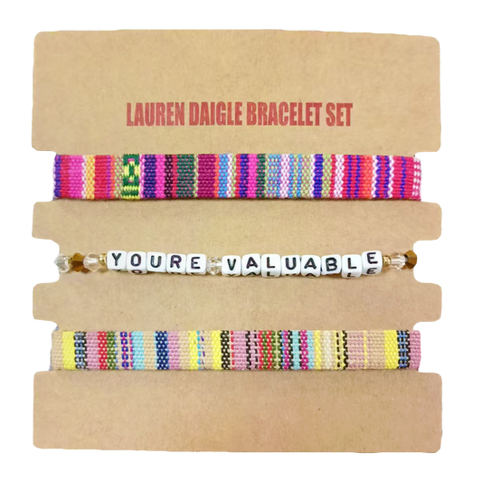 You're Valuable Bracelet Set