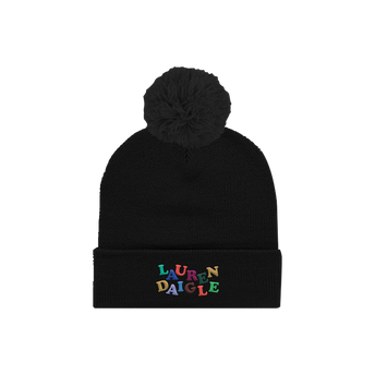 Tossed Text Beanie