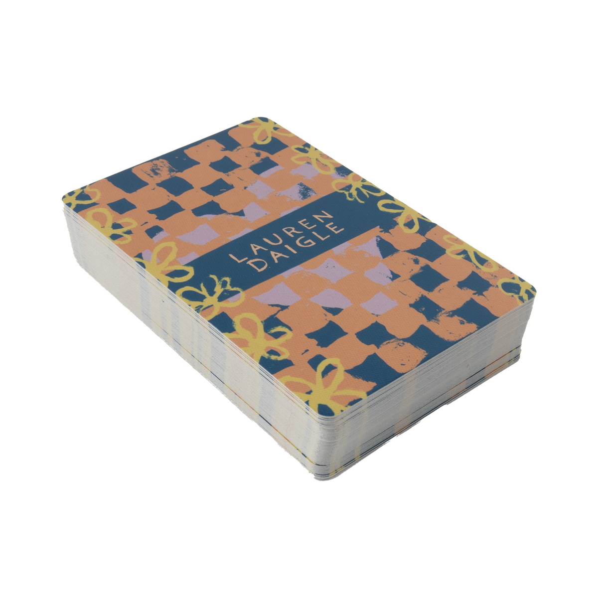 CHECKERED PLAYING CARDS