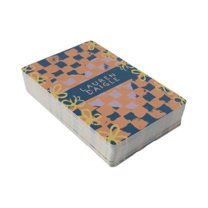 CHECKERED PLAYING CARDS