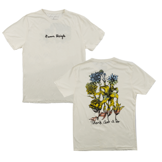 Thank God I Do Floral Tee