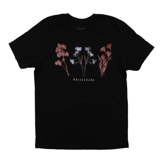 Flowers Hallelujah Tee