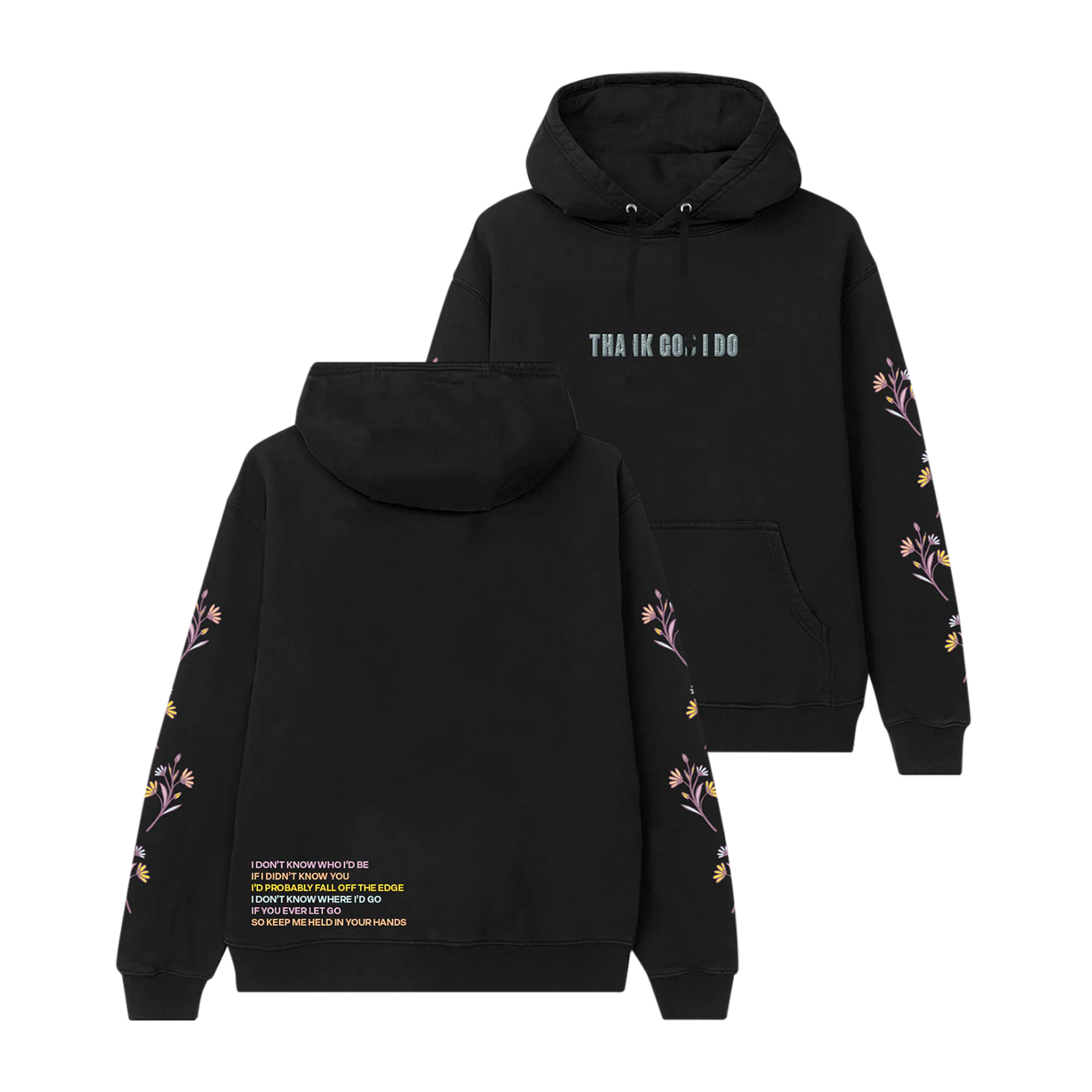 Thank God I Do Black Hoodie