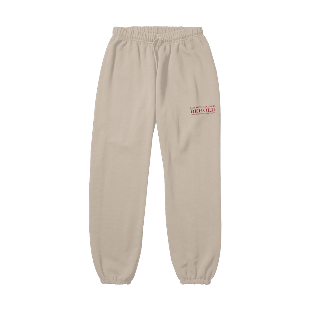 Cream Behold Sweatpants – Lauren Daigle Official Store