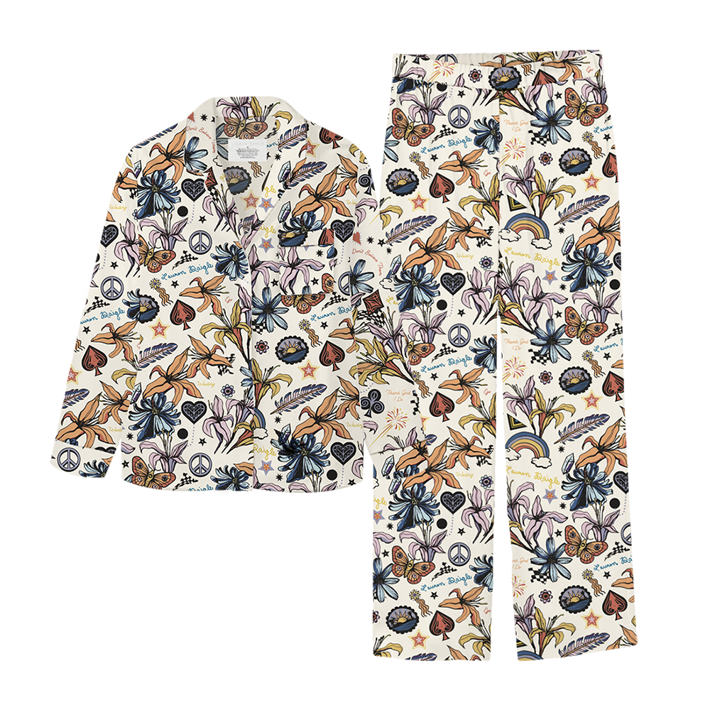 Silk All Over Print Pajama Set – Lauren Daigle Official Store