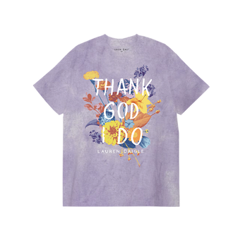 Thank God I Do Purple T-shirt